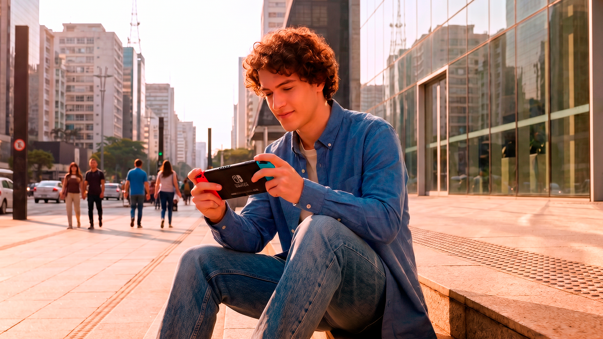 Jogando em diferentes dispositivos portáteis