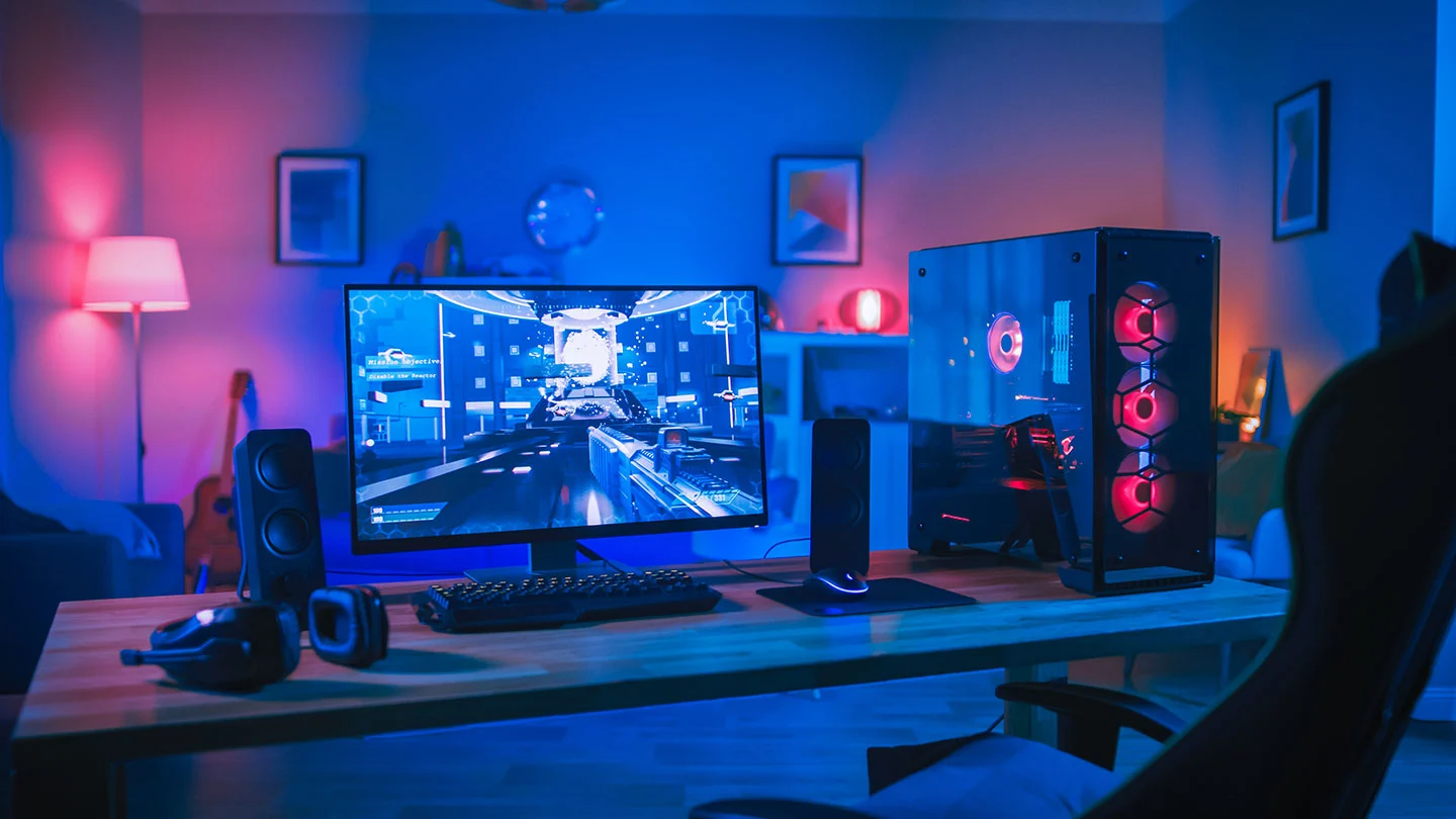 Setup gamer completo para o primeiro setup