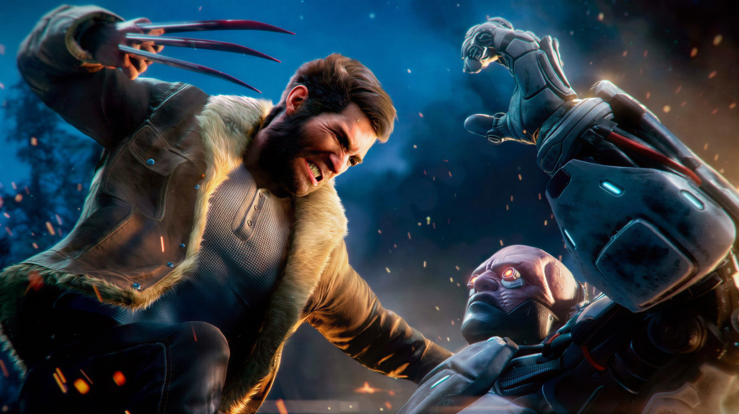 Arte do jogo Marvel's Wolverine para PS5