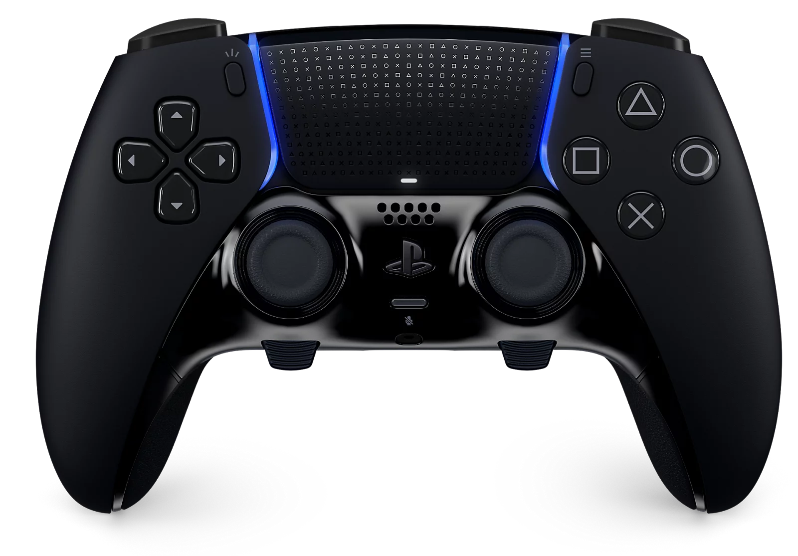 Controle DualSense PS5 na cor preta Midnight Black