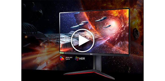 Monitor Gamer LG UltraGear 27 Full HD | KaBuM!