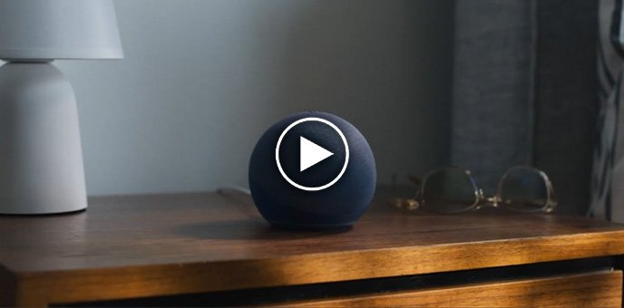 Echo Dot 5ª geração Amazon, com Alexa, Smart Speaker, Preto - B09B8VGCR8