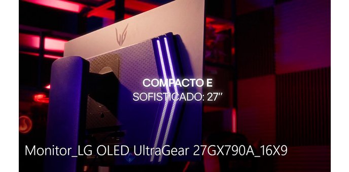 Monitor OLED 27GX790A QHD 480Hz | KaBuM!