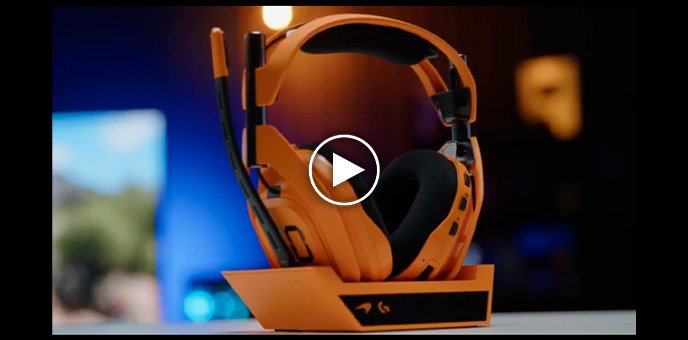 Headset Astro A50 X McLaren Edition | KaBuM!